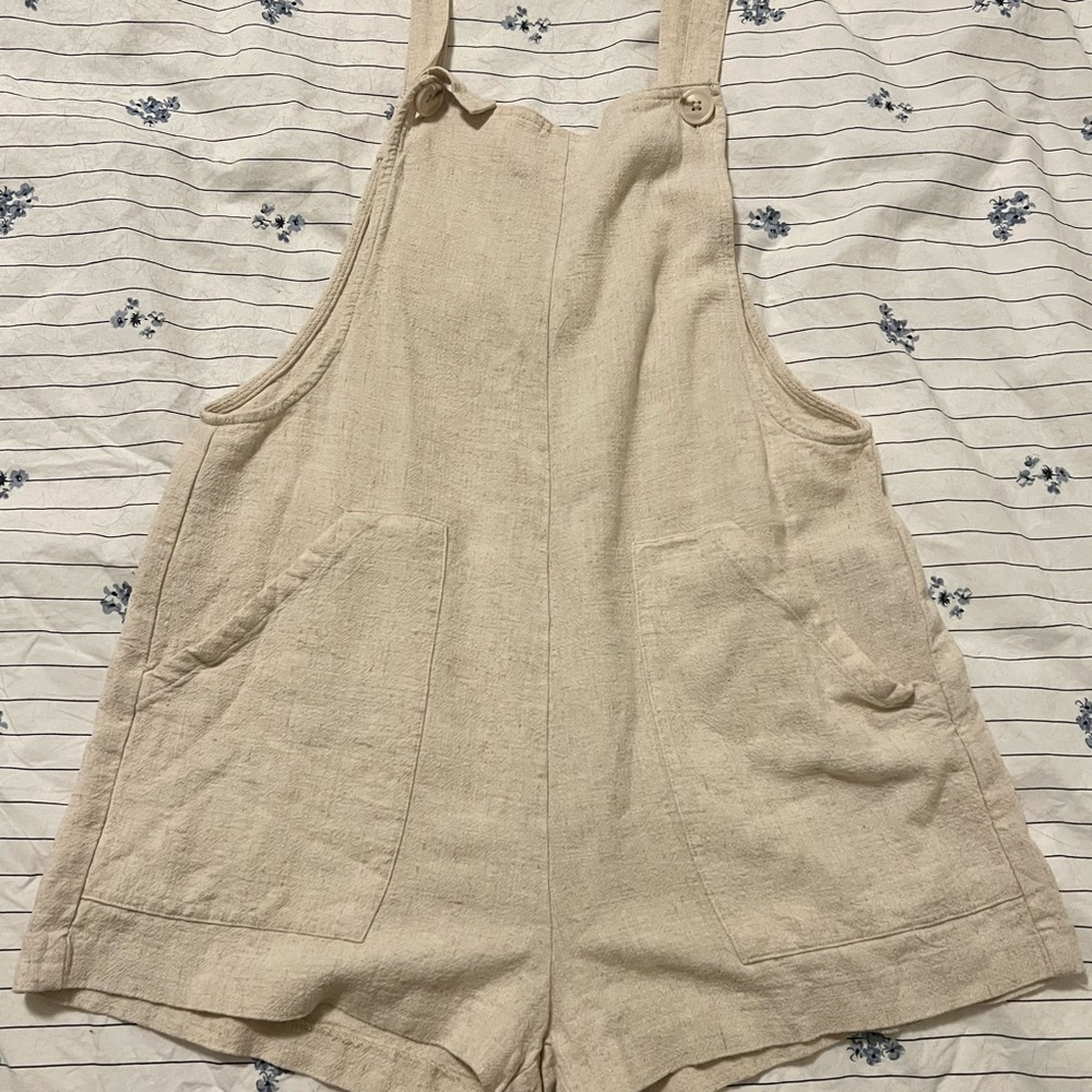 Stradivarius Cream Romper